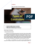 Episode 2: The Types of Curricula in School: Field Study 4