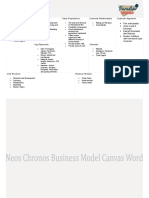 Business-Model-Canvas Paradise Drive in