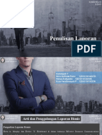 Penulisan Laporan Bisnis