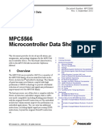 MPC5566 Microcontroller Data Sheet