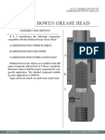 Medium Bowen Grease Head: B & T Oilfield Products Wireline Product Catalog