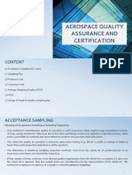 Aerospace Quality Assurance and Certification Module 3: Acceptance Sampling and OC Curves