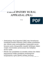 Participatory Rural Appraisal (Pra)