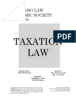2019 Alas Bar Notes Taxation Law