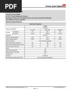 Power Your Signal: Antenna Specifications