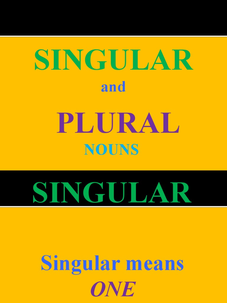 English 4 - No. 4 - Singular and Plural Nouns | PDF | Grammatical Number | Plural