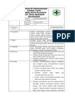 Sop Alternatif Penanganan Pasien Yang Memerlukan Rujukan Tapi Tidak Mungkin Dilakukan