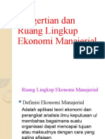 1 Pengertian Ekonomi Manajerial