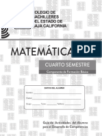 Matemáticas IV 2020