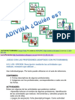 Oficios Pictogramas