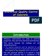 Lecture 8 Statistical Quality Control of Cncrete