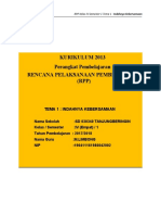 [1] Rpp Sd Kelas 4 Semester 1 - Indahnya Kebersamaan Fix