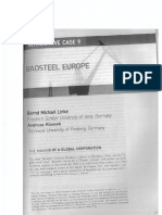 Case study of of Baosteel Europe