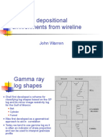 Facies & Depositional Environments From Wireline: John Warren