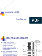Caliper Logs: John Warren