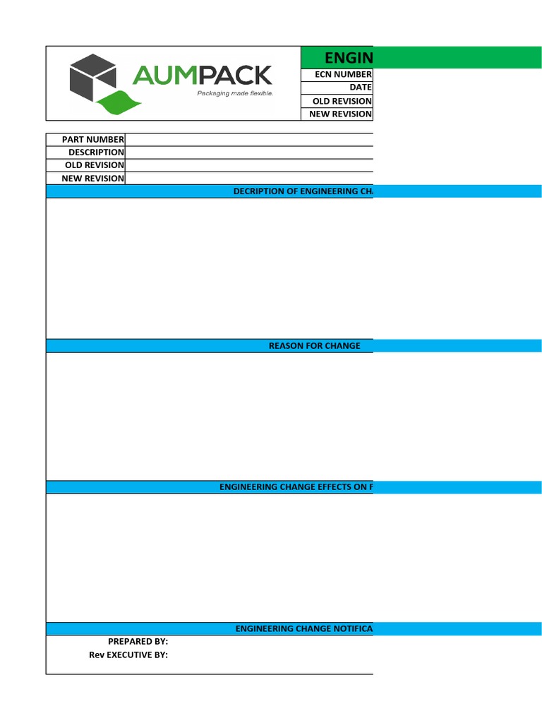 Ecn Template | PDF