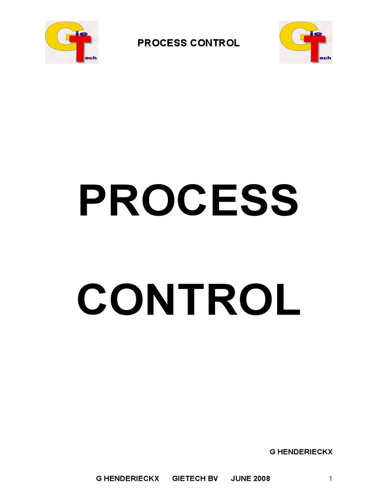 Process Control: Definition and Purpose | PDF | Process Control | Inventory
