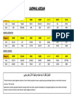 Jadwal Adzan Print