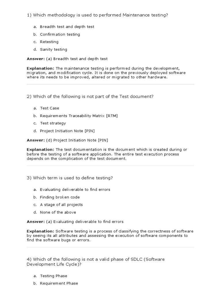 Key Concepts in Software Testing | PDF | Software Testing | Software Bug