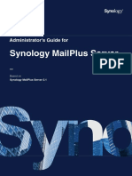 Synology MailPlus Server Admin Guide Enu