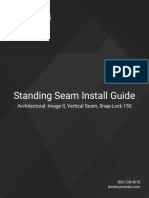 Standing Seam Architectural Install Guide