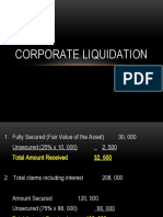 Corporate Liquidation