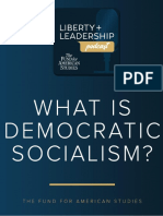 What Is Democratic Socialism