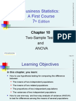 Business Statistics: A First Course: Edition