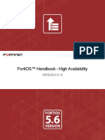 FortiOS 5.6 High - Availability