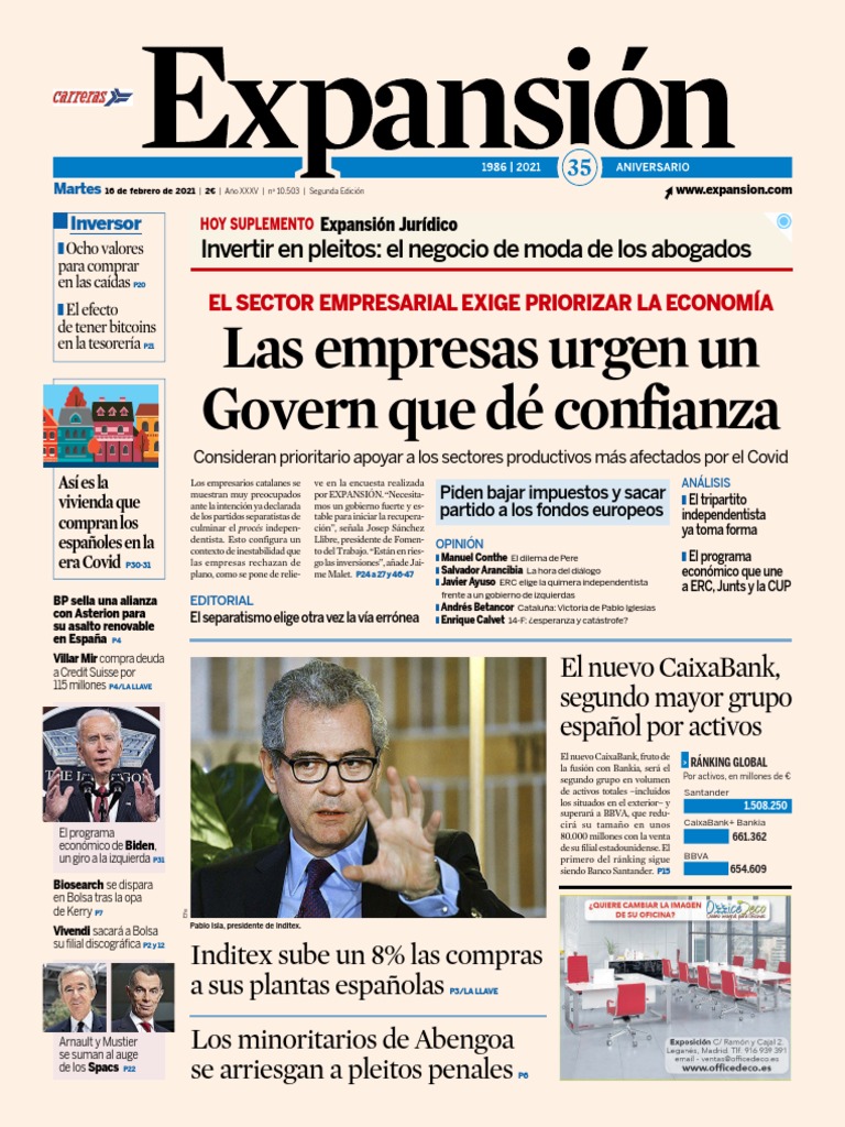 16-02-21-Expansion RL | PDF | Empresas | Energía y recursos