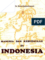 Manusia Dan Kebudayaan Di Indonesia by Koentjaraningrat