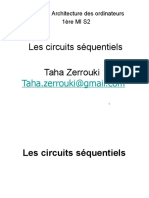 Cours Les Circuits Séquentiels (Architecture Des Ordinateurs)