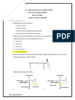 (Fisika) LATIHAN SOAL PAT