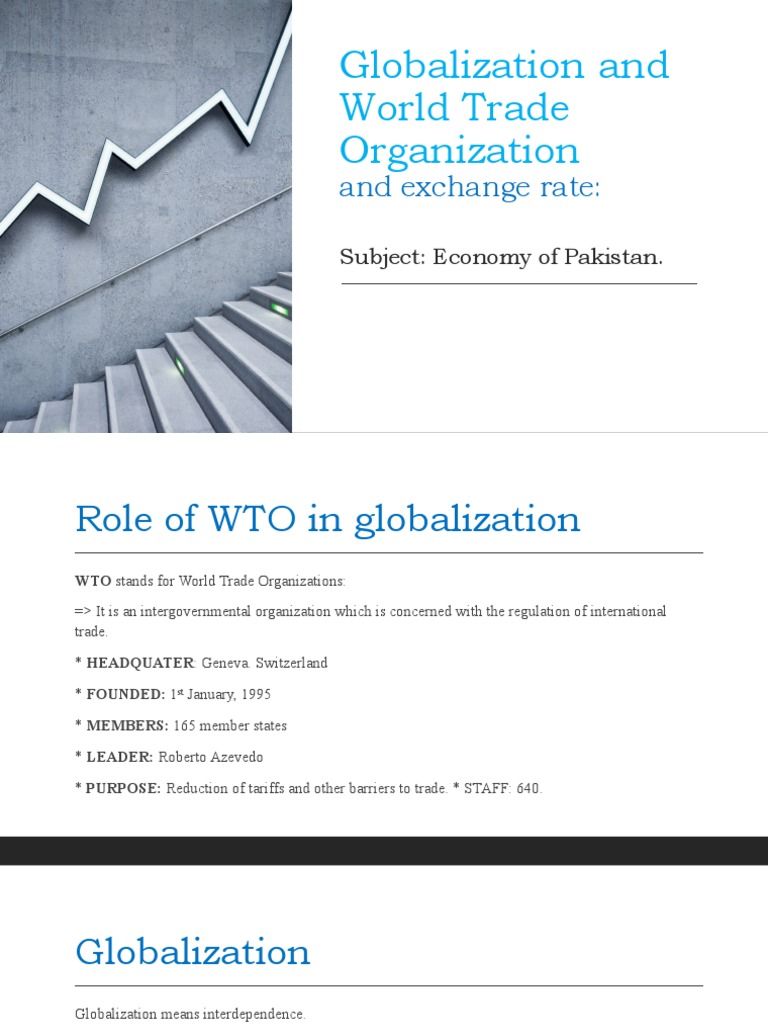 Globalization and World Trade Organization | PDF | World Trade ...