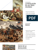 La revolución de las Trece Colonias