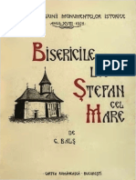 G. Bals - Bisericile lui Stefan Cel Mare (1925)