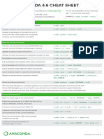 Conda Cheatsheet