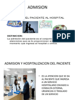 Admision y Hospitalizacion Del Paciente Diap