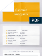 Insomnia Anorganik