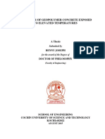 Behaviour of Geopolymer Concrete Exposed to Elevated Temperatures - Benny -p