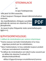 7 - Rhumatologie - Ostéomalacie