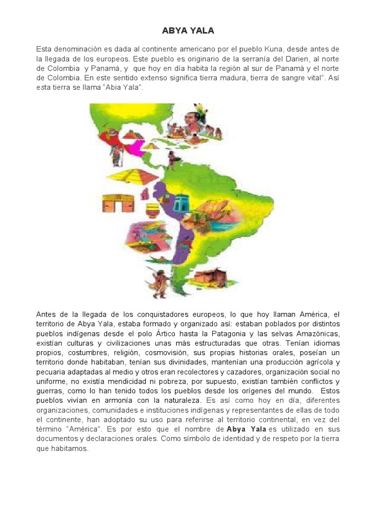Abya Yala | PDF
