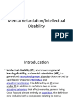 Intellactual Disability