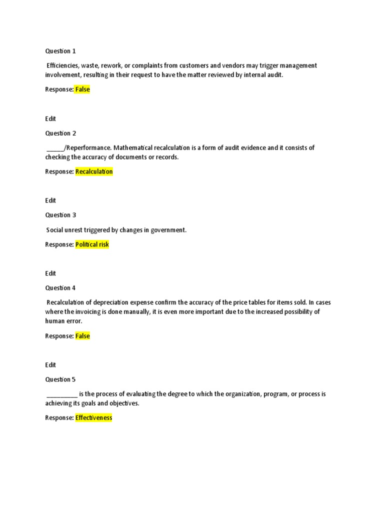 Operations Auditing | PDF | Internal Audit | Audit