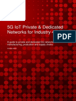 5G Iot Private & Dedicated Networks For Industry 4.0