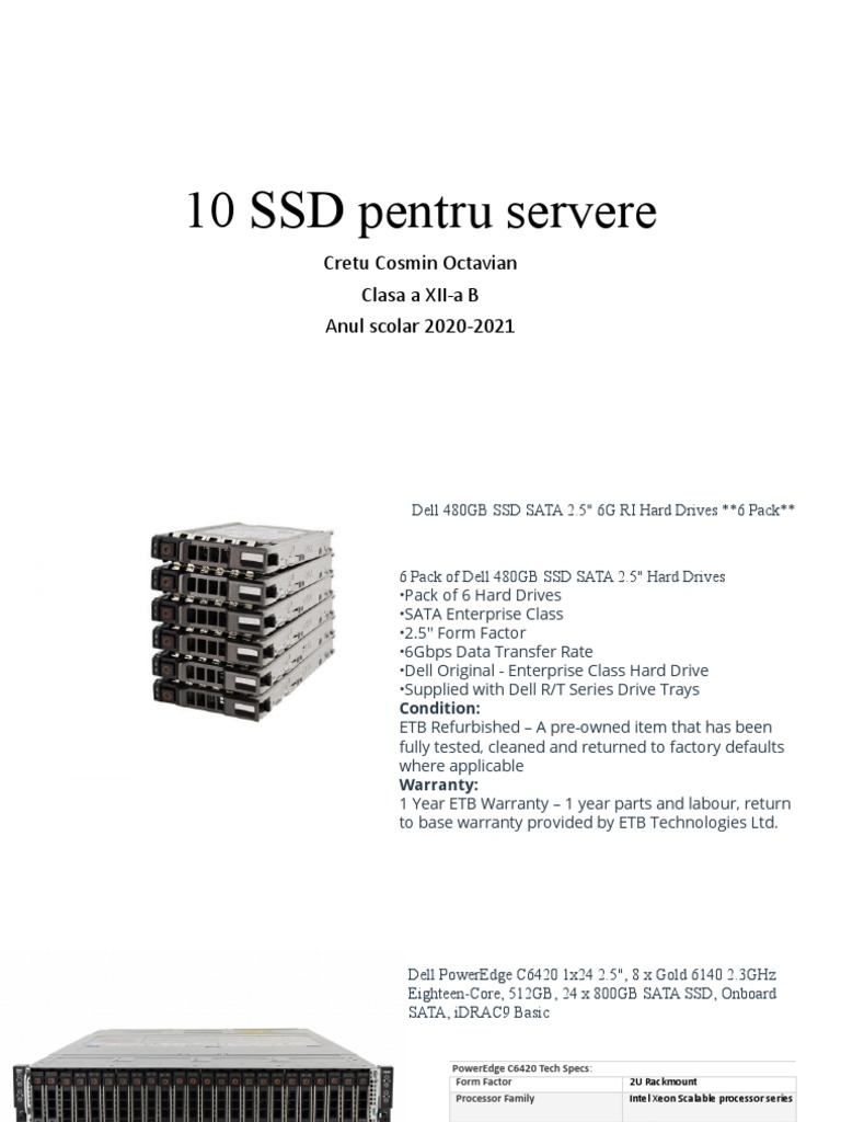10 SSDs for Servers and Storage Solutions | PDF | Solid State Drive ...