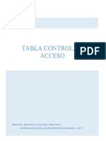 Actividad 3.4 - Tabla de Control de Acceso - Guia# 3