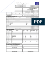 Template Six Monthly Progress Report (MS)