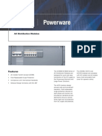 AC Distribution Modules: Features