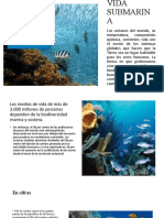 Vida submarina: recursos vitales
